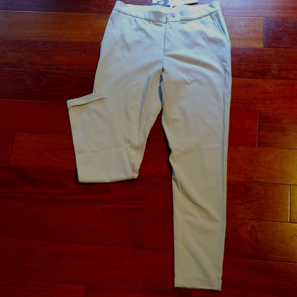 NWT Part Two Cream/taupe Knit Trouser